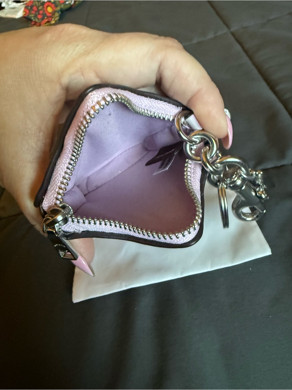 Iridescent Star Coach Bag Charm - Picture 4 of 11
